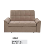 HM1967 modern multifunctional sofa bed with convertible design for compact living spaces - Maylo Furniture