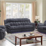 Premium velvet living room sofa set for luxury apartment - Maylo Furniture